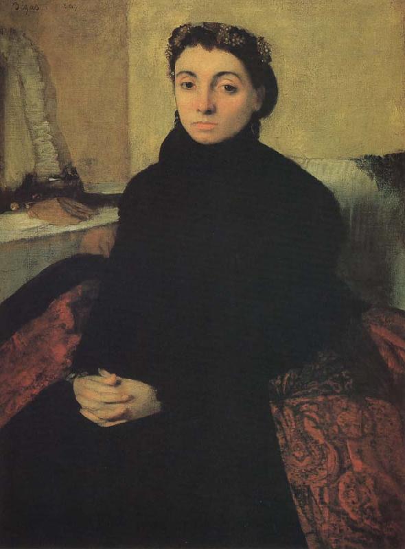 Edgar Degas Miss Gojelin France oil painting art